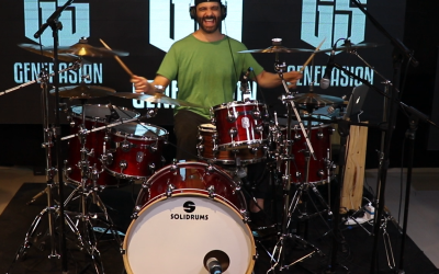 Maikol Luzardo inicia su “Drums máster class” y su  internacionalización musical.